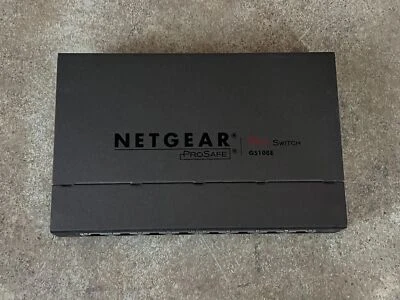 NETGEAR GS108E V2 8-PORT PROSAFE PLUS GIGABIT ETHERNET SWITCH ZZ8-2(5) - Image 1 of 4