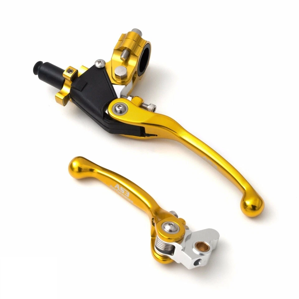 AS3 BRAKE CLUTCH FLEXI LEVERS for SUZUKI RM 80 RM 85 90-04 RM 125 RM 250 96-03 - Изображение 1 из 4
