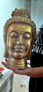 4 statue buddha con scatola originale
