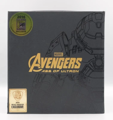 2016 SDCC Beast Kingdom Avengers Hulkbuster 24K Gold Plated Statue #0164/1000 - Image 1 of 4