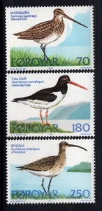 Färöer Insel 1977 Vögel postfrisch Set - Bild 1 von 1