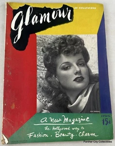 April 1939 Glamour of Hollywood Magazine Actress Singer Ann Sheridan Fashion - Picture 1 of 4