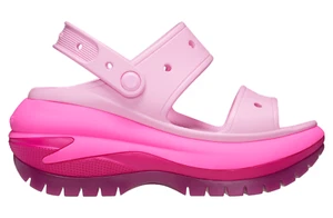 Sandalia plataforma Crocs Mega Crush rosa burbuja púrpura para mujer talla 9 210884 6WZ - Imagen 1 de 17