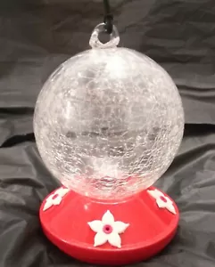 Speckled glass hummingbird feeder - Bild 1 von 5