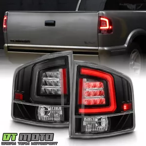Luces traseras de tubo LED negras izquierda+derecha para Chevy S10/GMC Sonoma 1994-2004 - Imagen 1 de 10
