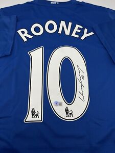 Wayne Rooney Hand Signed Manchester United 2008 Authentic Nike Jersey Beckett