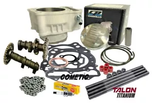 DRZ400 DRZ 400 94mm Big Bore Kit Cams +4 Top End Camshafts 434cc Cylinder Piston - Picture 1 of 24