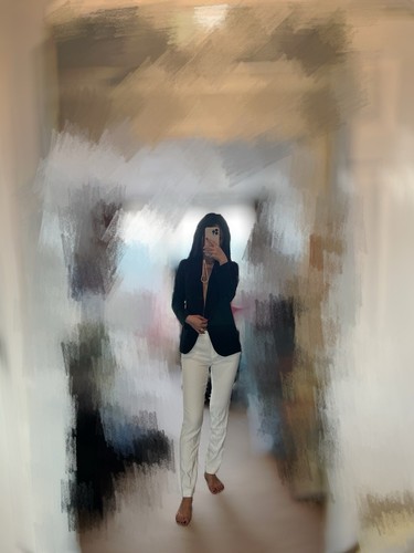 Giacca blazer Gucci nera elegante taglia 38