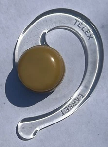 Vintage Telex Earset headset ear speaker with ear clip - Picture 1 of 17