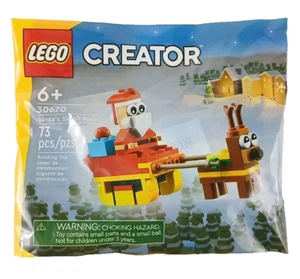 LEGO® CREATOR Santa's Sleigh Ride Polybag Set 30670 - Picture 1 of 2