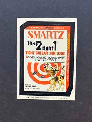 1976 1977 Topps Wacky Packages 16th Series 16 Smartz Dog Collar Near Mint - Image 1 of 2