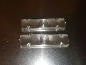 New NOS Parking Light Lamp Lens Set Pair 1961 Chevrolet Chevy Impala Bel Air - Picture 1 of 2