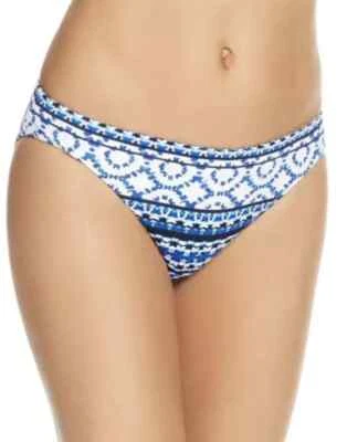 Tommy Bahama Blue Shibori Reversible Hipster Swim Bottom L45243 Size Small - Image 1 of 2