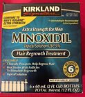 Kirkland Minoxidil 5% Men Hair Regrowth Formula 6 Month Supply Extra Strength