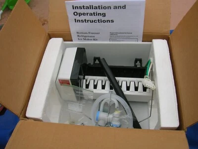 NEW IC11B Amana icemaker kit (with ICE PAN) with  front cover, WH, wire arm ++ - image 1 of 2