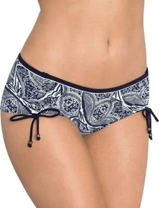 Sloggi Nightblue Pearls Hipster Damen Bikini Hose Slip Schwarz Weiß Gr. 38 - Bild 1 von 2