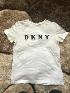 Nuevo Mujeres con etiquetas damas Sequinned Dkny Camisetas Prendas para el torso suave para el verano