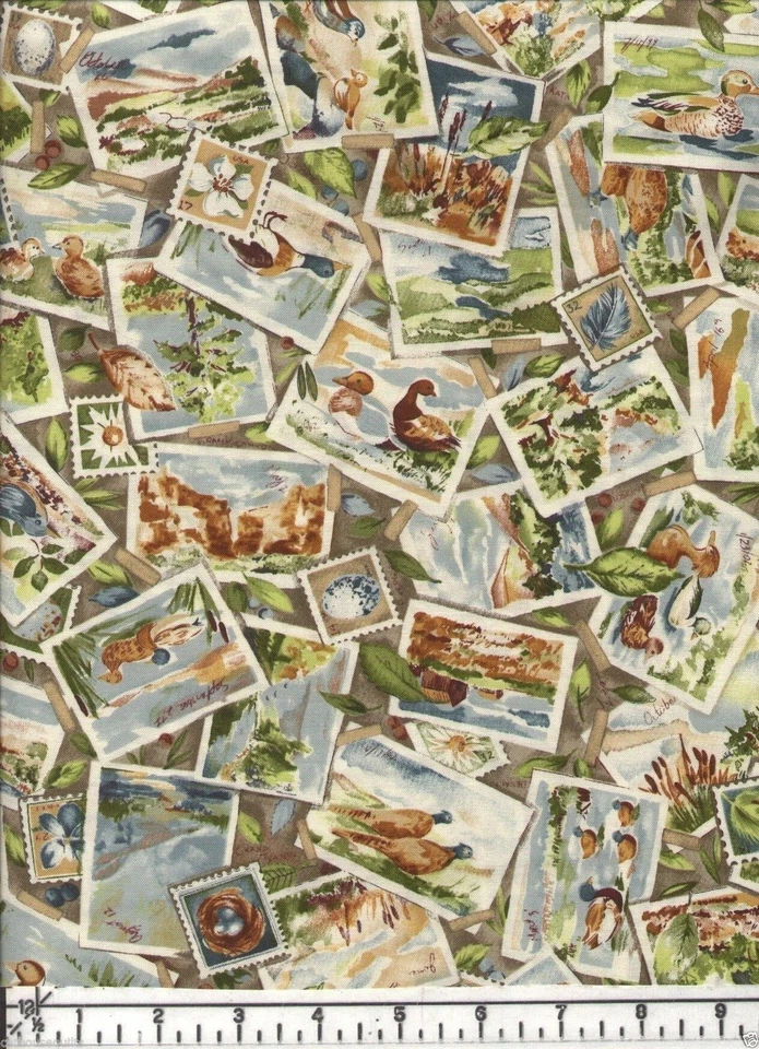 Tela de edredón de aves fotos cuaderno de bocetos de la naturaleza - cuarto de grasa Foto 1 de 1