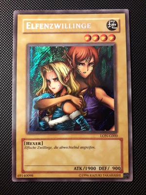 Yu-Gi-Oh! Elfenzwillinge, LON-G000, Secret Rare, 2. Auflage, Deutsch, NM-EX - Bild 1 von 4