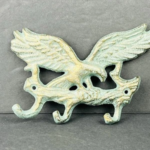 Vintage Decorator Cast Metal Hook EAGLE Hanging Hook - Picture 1 of 11
