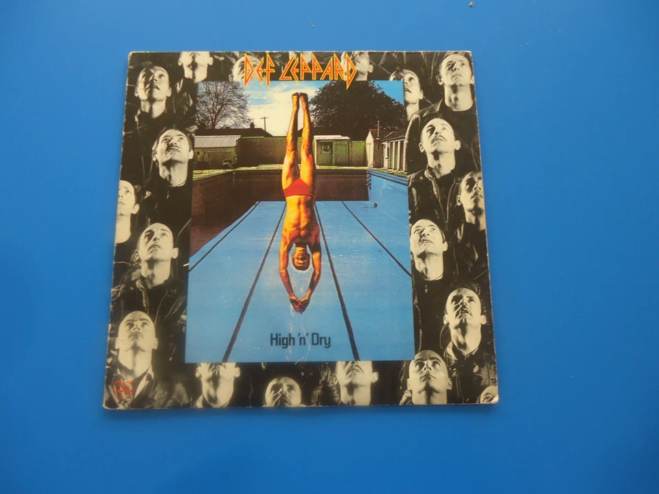 Def Leppard High "N" Dry LP (1981) SRM-1-4021 - Image 1 of 4