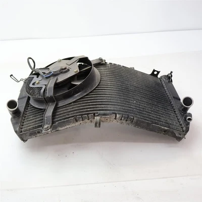 Suzuki GSXR600 GSXR 600 2001-2003 radiador motor enfriador con ventilador Foto 1 de 4