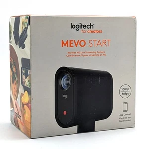 Logitech Mevo Start Caméra de streaming en direct sans fil 1080p noire 961-000498 - Photo 1/6