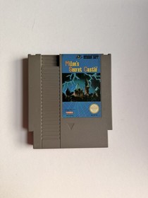 Milon's Secret Castle NES Nintendo Entertainment System Game Cartridge - TESTED