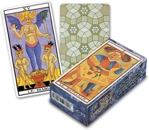 TAROT CARDS - "Le Tarot De Marseille" 78 Colour Cards with Instructions - Picture 1 of 5