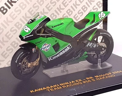 Ixo 1/24 Scale RAB082 - Kawasaki Ninja ZX RR MotoGP 2004 #56 Nakano — 第 1/4 张图片
