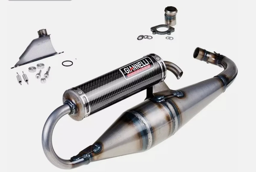 MARMITTA SHOT V4 GIANNELLI PER PIAGGIO ZIP 2T SP C1100 50 1996-2000