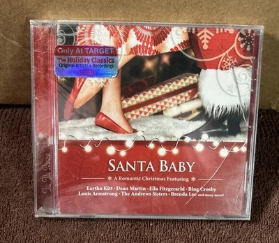 Santa Baby: A Romantic Christmas / Eartha Kitt, Bing Crosby (CD) - Cracked Case - Image 1 of 4