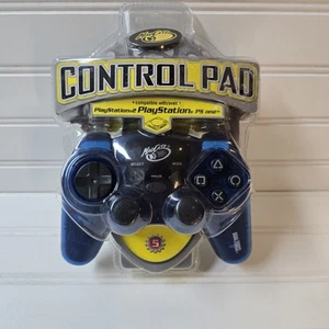 Unopened Catz Dual Force Blue Wired Controller For PlayStation 2 PS2 - Picture 1 of 8