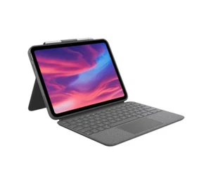Etui na klawiaturę Logitech Combo Touch z gładzikiem do iPada 10. generacji (2022) niemieckie - Zdjęcie 1 z 5