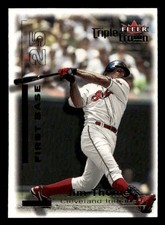Jim Thome Cleveland Indians 2001 Fleer Triple Crown #35