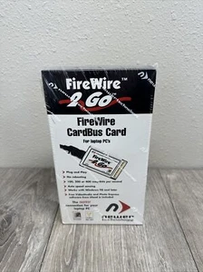 Newer Technology FireWire 2 Go IEEE1394 Cardbus Card New Sealed - Picture 1 of 3