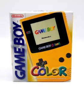 Gameboy Color Yellow Handheld Console - Imagen 1 de 19