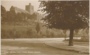PC48230 U. C. N. W. from Ffordd Deiniol. Bangor. Judges Ltd. No 4492 - Picture 1 of 2