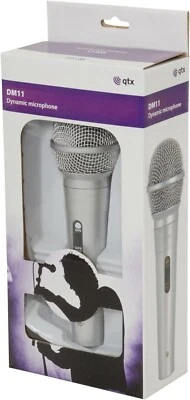 Dynamisches Handmikrofon 6,3 mm Blei XLRF auf Buchse Mikro DJ Party Gesang Karaoke - Bild 1 von 2