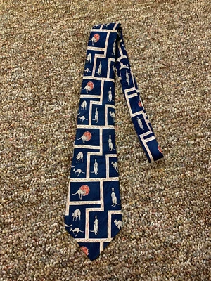 Corbata para hombre Kangaroo Made in Australia de seda pura de Antipodean Foto 1 de 2