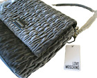 NEW Love Moschino Velvet Bag Chain Handle, Crossbody Strap New with Tag
