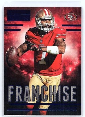 2014 Score #F9 Colin Kaepernick Franchise Blue - Image 1 of 2