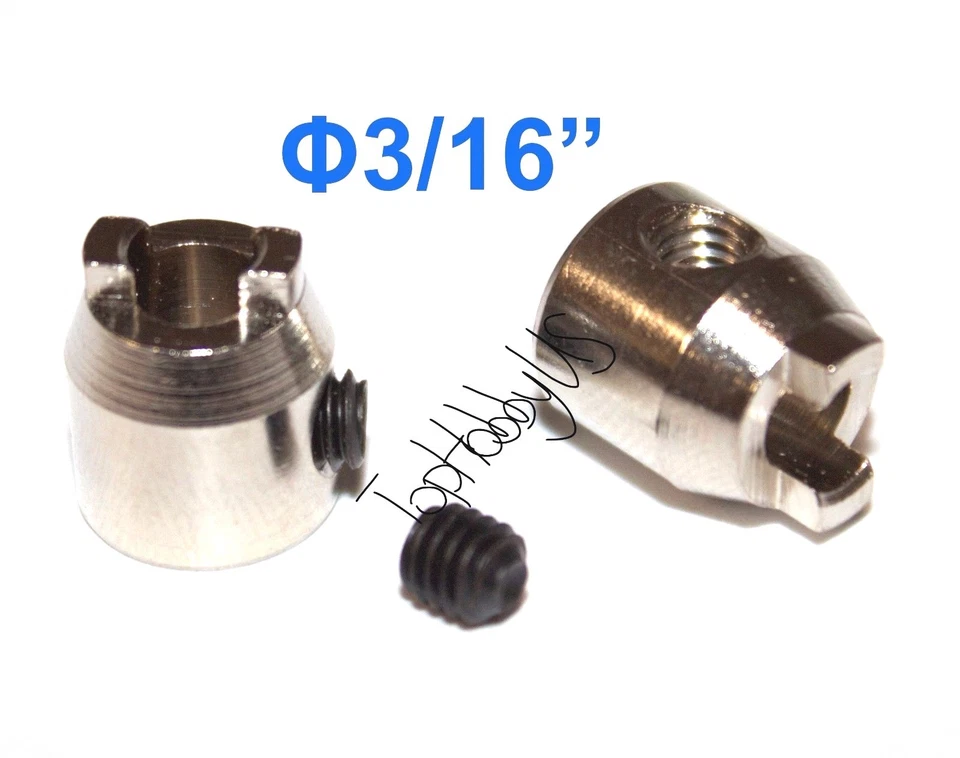 2 ШТ. RC лодка металлический пропеллер привода собаки для 3/16» вал США продавец/доставка - Изображение 1 из 1