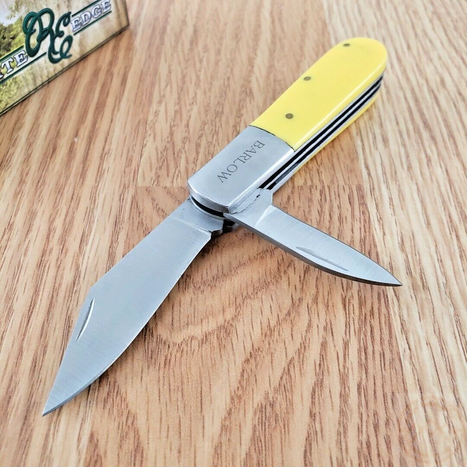 Barlow Yellow Handle Double Blade Folding Knife Pa5023yw Pakistan