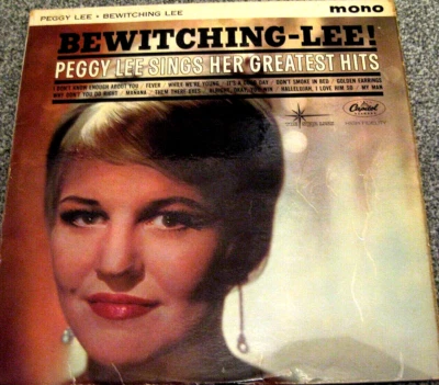 Peggy Lee - Bewitching Lee - Mono Vinyl LP - 1st Press - Graded Very Good - Image 1 of 4
