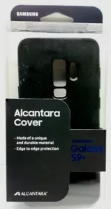 Custodia telefono Samsung Galaxy S9+ Alcantara EF-XG965ABEGUS, nera - Foto 1 di 3