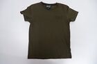 Emporio Armani Boys T Shirt Top Age 8 Yrs Khaki Green Short Sleeve