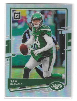 SAM DARNOLD 2020 DONRUSS OPTIC HOLO PRIZM NEW YORK JETS $1.99 ROOM - Image 1 of 2