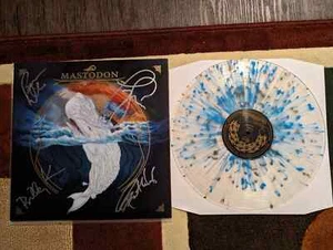 Mastodon Leviathan Clear W/ Splatter Vinyl Signed By Band Relapse Records LP - Picture 1 of 6