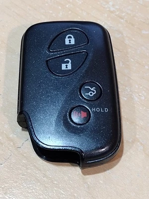 OEM LEXUS ES GS IS LS smart keyless remote key fob HYQ14AAB 4 buttons 0140 board - Image 1 of 4